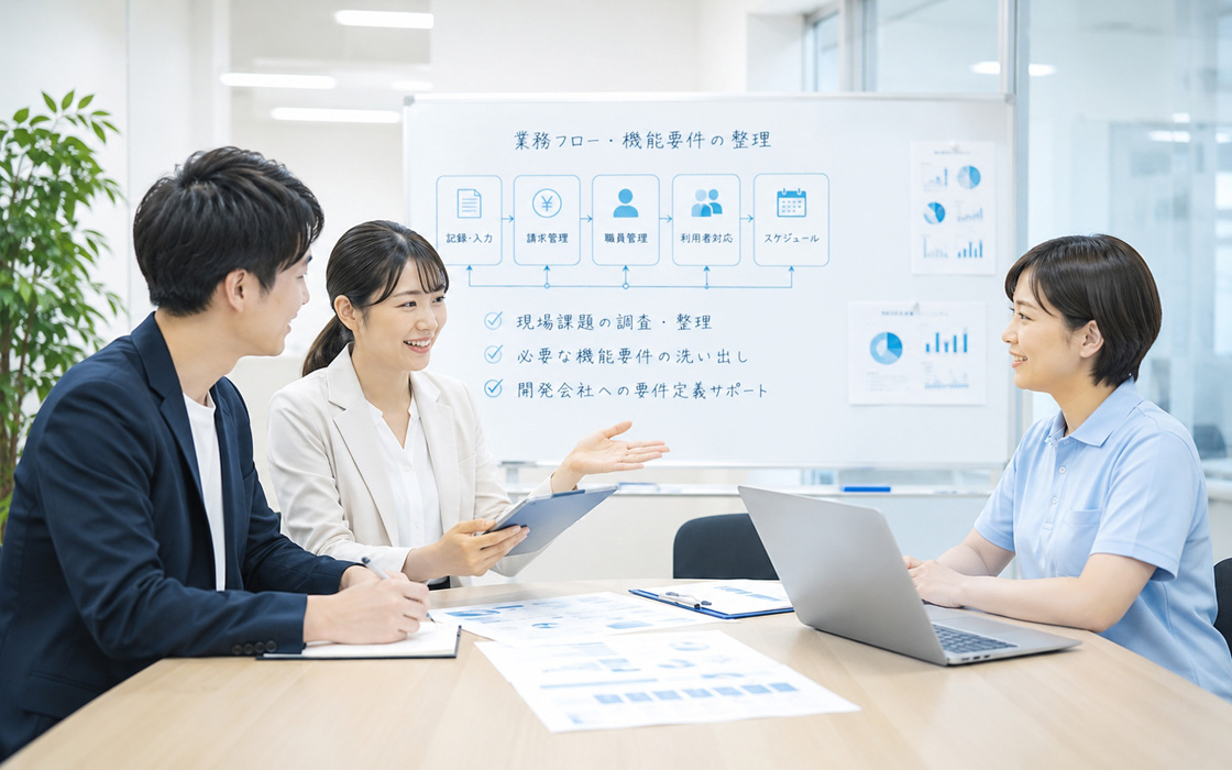 介護・福祉システム企画・要件整理サポート